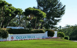 Ocean Hills Country Club Entry