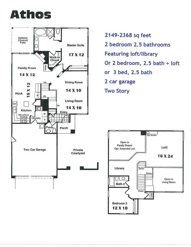 Athos Floor Plan