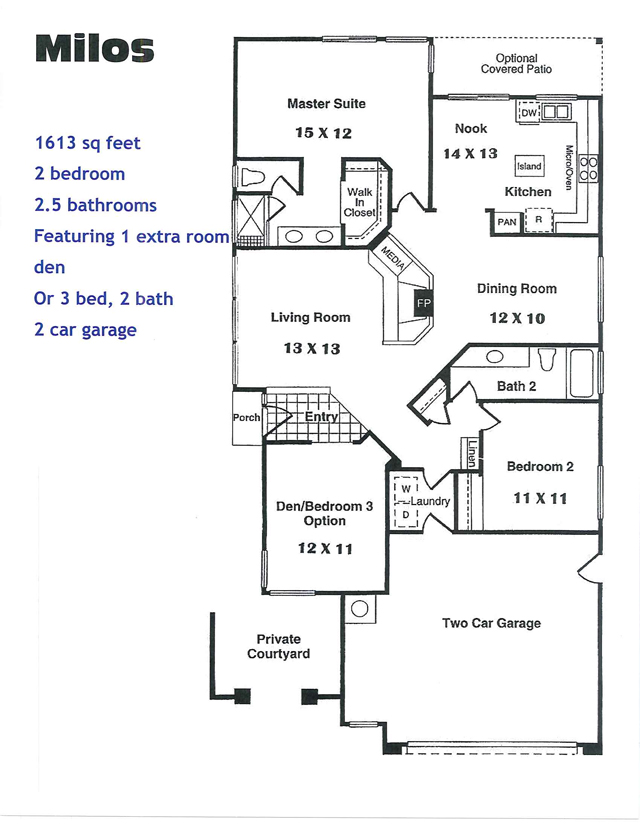 Milos Floor Plan