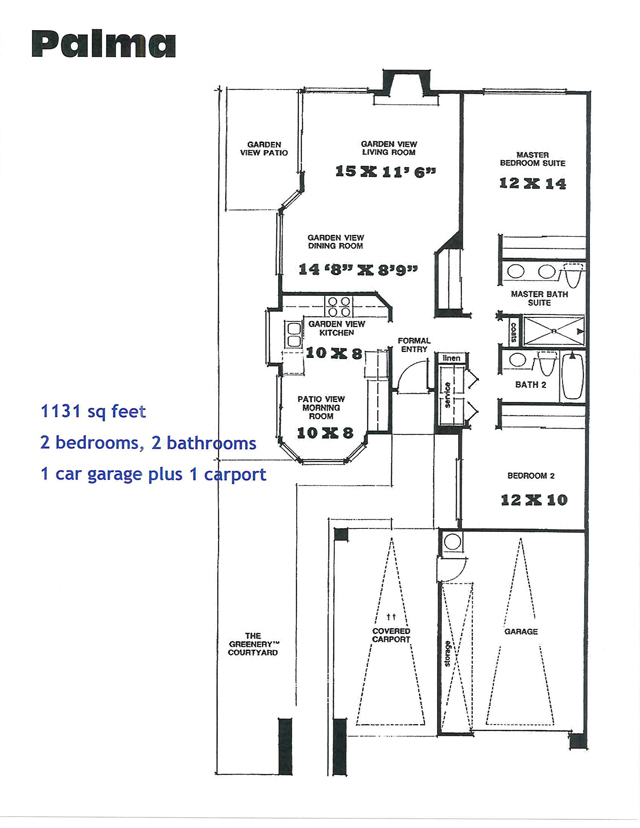 Palma Floor Plan