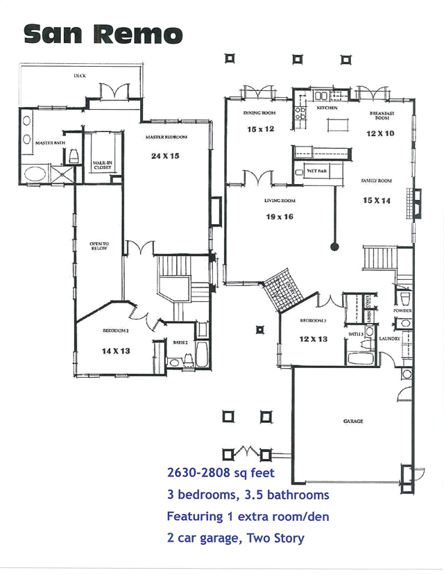 San Remo Floor Plan