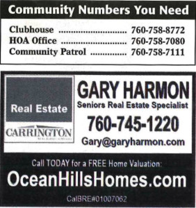 Ocean Hills Newsletter